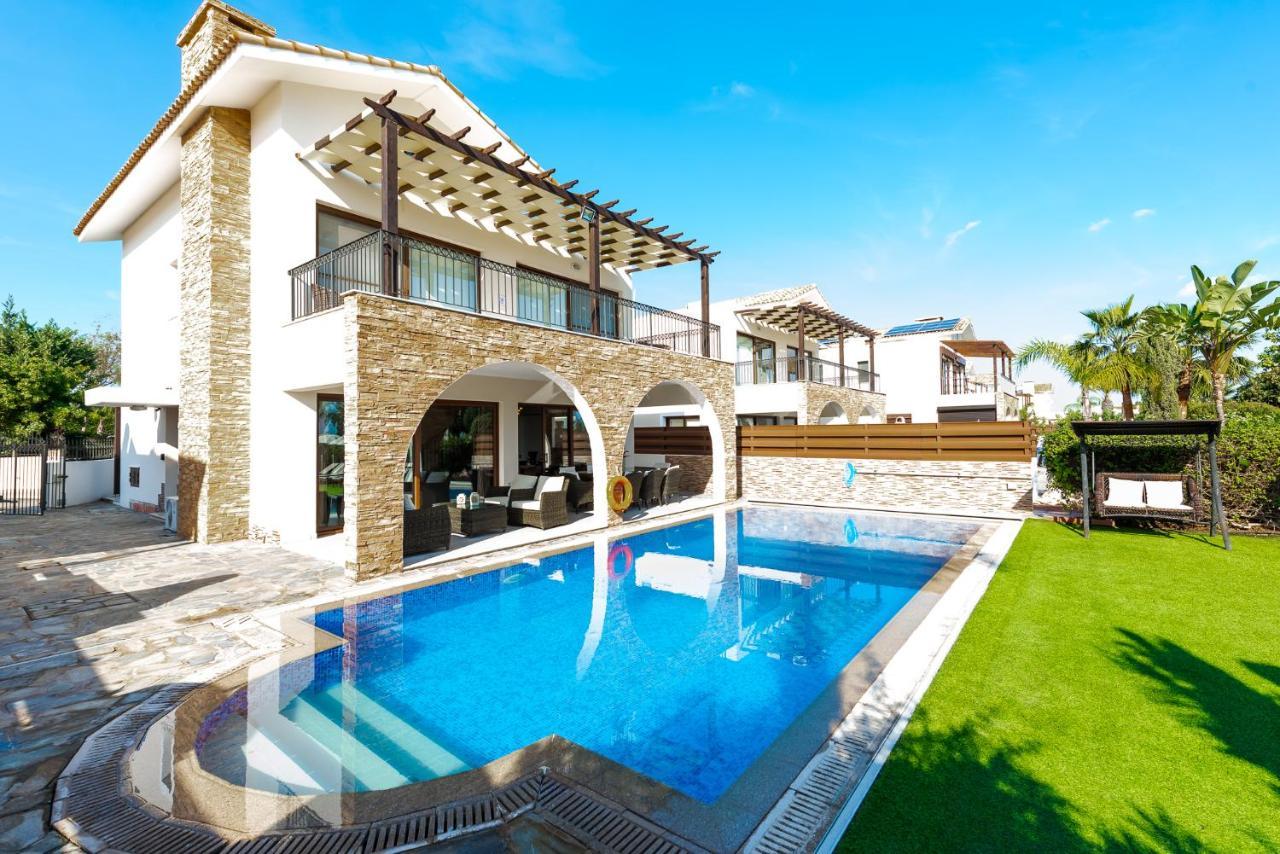 Sea Front Oceanus H2 Villa Ayia Napa Exterior foto